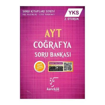 YKS AYT Coğrafya Soru Bankası - Karekök Yayınları
