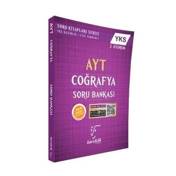 YKS AYT Coğrafya Soru Bankası - Karekök Yayınları