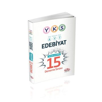YKS-AYT Edebiyat Tamamı Çözümlü 15 Deneme Sınavı - kollektif