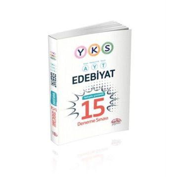 YKS-AYT Edebiyat Tamamı Çözümlü 15 Deneme Sınavı - kollektif