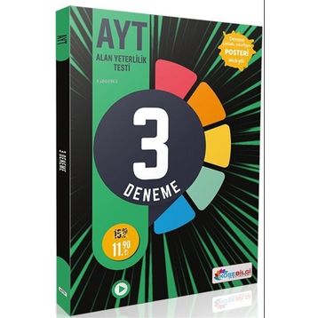 YKS AYT Fasikül 3 Deneme Video Çözümlü Köşebilgi Yayınları