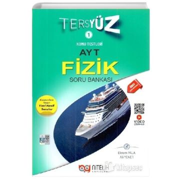 YKS AYT Fizik Tersyüz Soru Bankası-Nitelik Yayınları