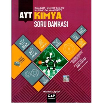YKS AYT Kimya Soru Bankası-Çap Yayınları