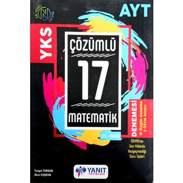 YKS AYT Matematik Video Çözümlü Soru Bankası