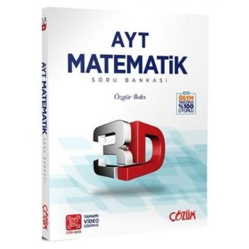 YKS AYT Matematik Video Çözümlü Soru Bankası