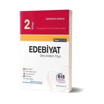 Yks Edebiyat 2. Kitap Ders Anlatım Föyleri-Eis Yayınları