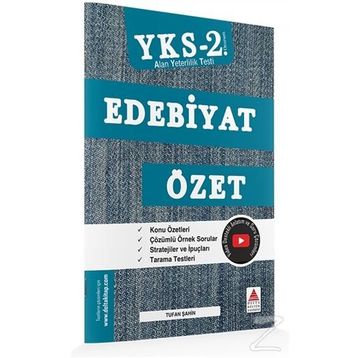 Yks Edebiyat Özet 2. Oturum-Delta Kültür Kitap