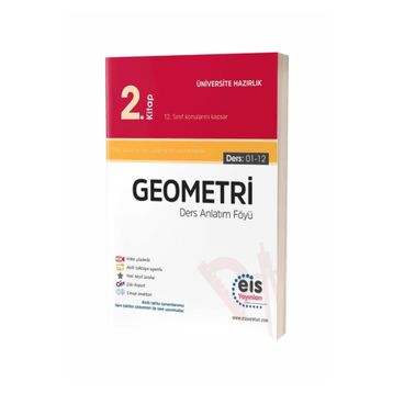 Yks Geometri 2. Kitap Ders Anlatım Föyleri-Eis Yayınları