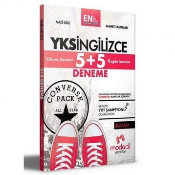 YKS İngilizce 5+5 Denem - Modadil Yayınları