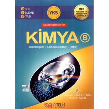 YKS Kimya B Ders İşleme Kitabı Nitelik Yayınları