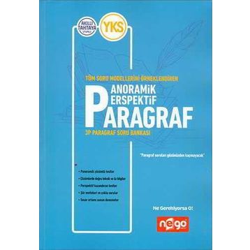 YKS Panoramik Perspektif Paragraf Soru Bankası Kolektif Nego Yayınları