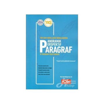 YKS Panoramik Perspektif Paragraf Soru Bankası Kolektif Nego Yayınları