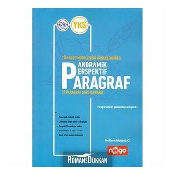 YKS Panoramik Perspektif Paragraf Soru Bankası Kolektif Nego Yayınları