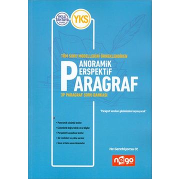 YKS Panoramik Perspektif Paragraf Soru Bankası Kolektif Nego Yayınları