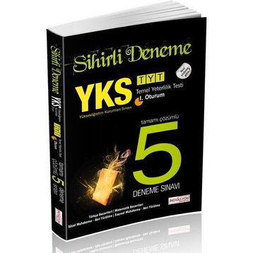 YKS TYT 1. Oturum Çözümlü 5 Deneme Sınavı İnovasyon Yayıncılık - İnovasyon Komisyon