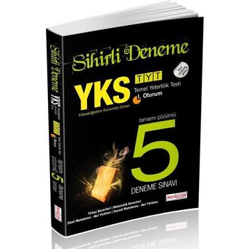 YKS TYT 1. Oturum Çözümlü 5 Deneme Sınavı İnovasyon Yayıncılık - İnovasyon Komisyon