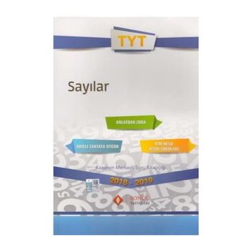 YKS-TYT 1. Oturum Sayılar - Sonuç Yayınları Komisyon