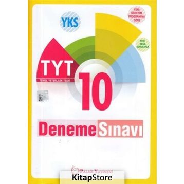 YKS TYT 10 Deneme Sınavı Kollektif Palme Yayıncılık Sınav Kitapları