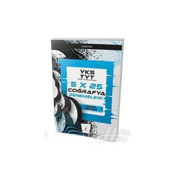 YKS TYT 2019 5x25 Coğrafya Denemeleri Kollektif Pelikan Tıp Teknik Yayınları