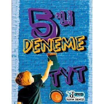YKS TYT 5 li Deneme Video Çözümlü-Yayın Denizi Pro Yayınları
