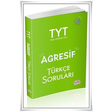 YKS TYT Agresif Türkçe Soruları Soru Bankası Editör Yayınları