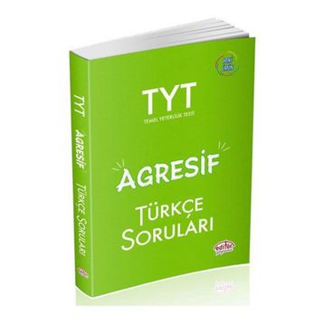 YKS TYT Agresif Türkçe Soruları Soru Bankası Editör Yayınları