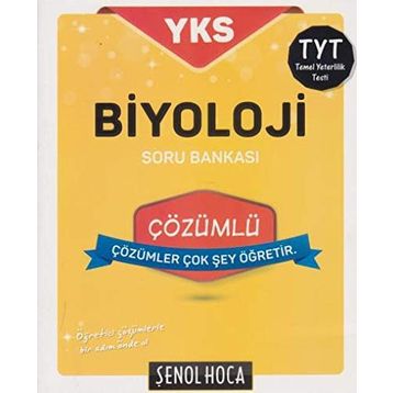 YKS TYT Biyoloji Çözümlü Soru Bankası - Şenol Hoca Yayınları