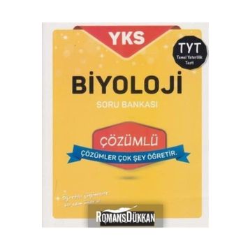 YKS TYT Biyoloji Çözümlü Soru Bankası - Şenol Hoca Yayınları