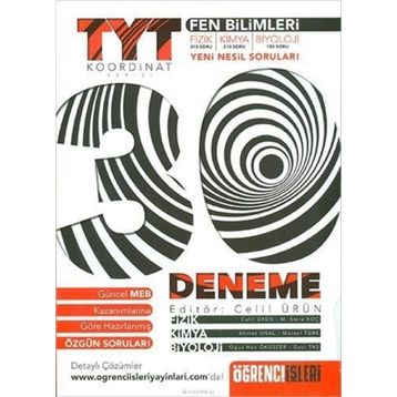 YKS-TYT Fen Bilimleri 30 Deneme - Kollektif