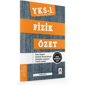 YKS TYT Fizik Özet 1. Oturum Delta Kültür Yayınları