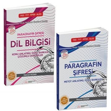 YKS TYT KPSS ALES Paragrafın Şifresi Dil Bilgisi Konu Anlatımlı Soru Bankası Paragrafın Şifresi Yayıncılık
