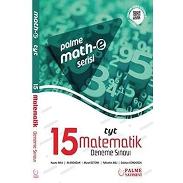 YKS TYT Matematik 15 Deneme Video Çözümlü Mathe Serisi-Palme Yayınevi