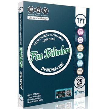 YKS TYT Matematik-Türkçe-Fen Bilimleri Deneme Seti Palme Kitabevi