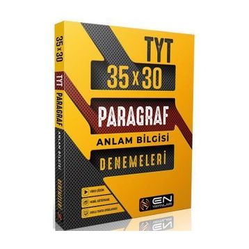 Yks Tyt Paragraf Anlam Bilgisi 35x30 Deneme Seti
