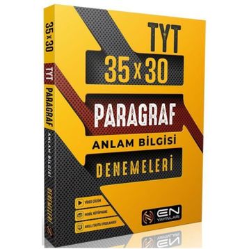 Yks Tyt Paragraf Anlam Bilgisi 35x30 Deneme Seti