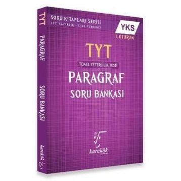 YKS TYT Paragraf Soru Bankası - Karekök Yayınları