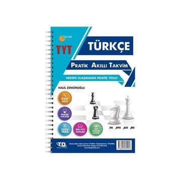 YKS TYT Pratik Akıllı Takvim Türkçe Kollektif Tandem Yayınları