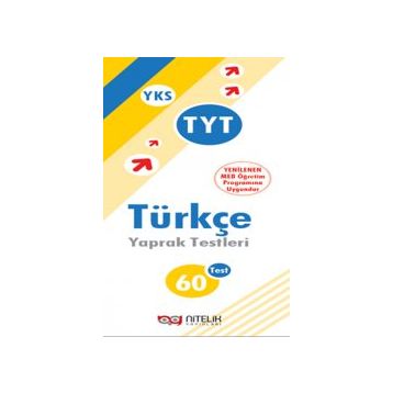 YKS TYT Türkçe 60 Yaprak Test Nitelik Yayınları