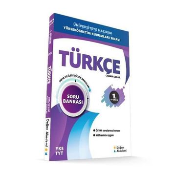 YKS TYT Türkçe Soru Bankası Orta İleri Düzey - Doğan Akademi