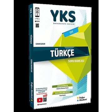 YKS TYT Türkçe Soru Bankası Orta İleri Düzey - Doğan Akademi