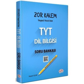 YKS TYT Zor Kalem Veysel Hoca dan Dil Bilgisi Soru Bankası Video Çözümlü - Editör Yayınları