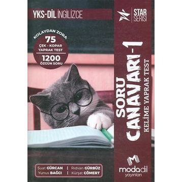 YKSDil İngilizce Soru Canavarı-1 Kelime Yaprak Test-Modadil Yayınları