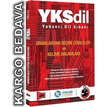 YKSDİL Sınavlardan Seçme Cümleler ve Kelime Anlamları Yargı Yayınları - Fuat Başkan