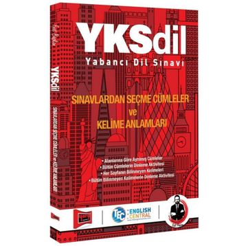 YKSDİL Sınavlardan Seçme Cümleler ve Kelime Anlamları Yargı Yayınları - Fuat Başkan