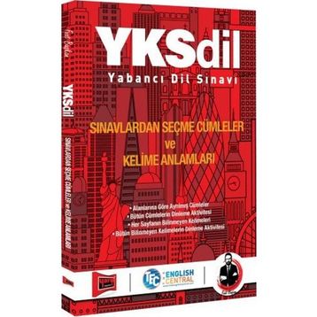 YKSDİL Sınavlardan Seçme Cümleler ve Kelime Anlamları Yargı Yayınları - Fuat Başkan