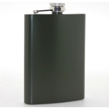 Ynt İthalat ALK2664 Paslanmaz Çelik 8 Oz Derili Tekli Matara
