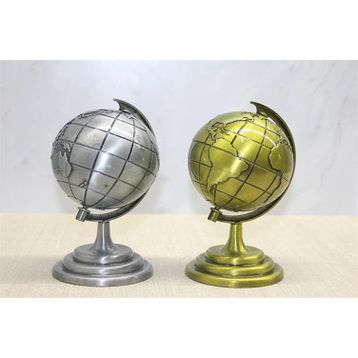 Ynt İthalat ALK3471 Metal Dünya Küre