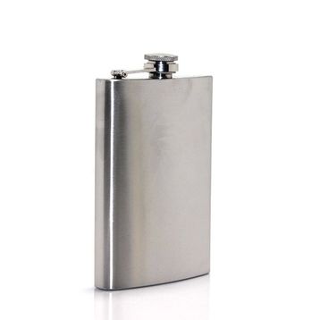 Ynt İthalat ALK42 Paslanmaz Çelik 9 Oz Tekli Matara