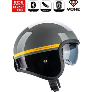 Yohe Retro Motor Kaskı