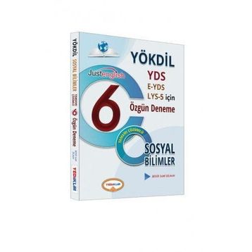 YÖKDİL Sosyal Bilgiler Tamamı Çözümlü 6 Özgün Deneme - Bekir Sami Dilman